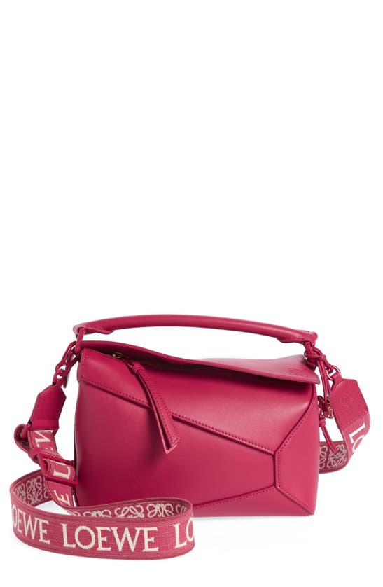 LOEWE SMALL PUZZLE EDGE LEATHER BAG