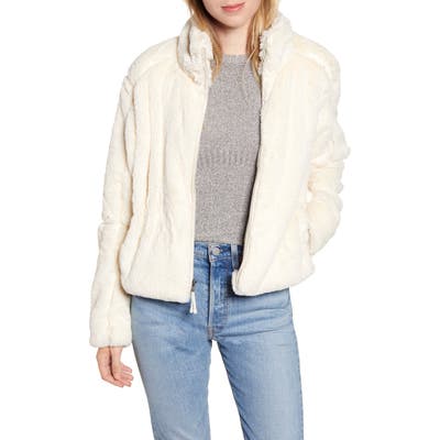 Patagonia Lunar Frost Fleece Jacket, Ivory