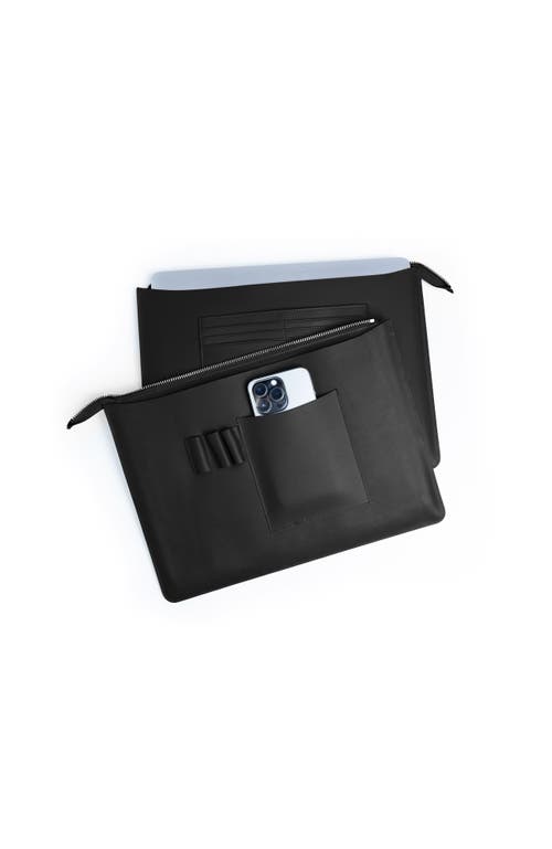 Anthony Veer Kay Laptop Folio In Black