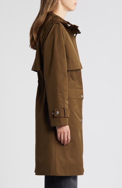 SAM EDELMAN SAM EDELMAN HOODED TRENCH COAT 