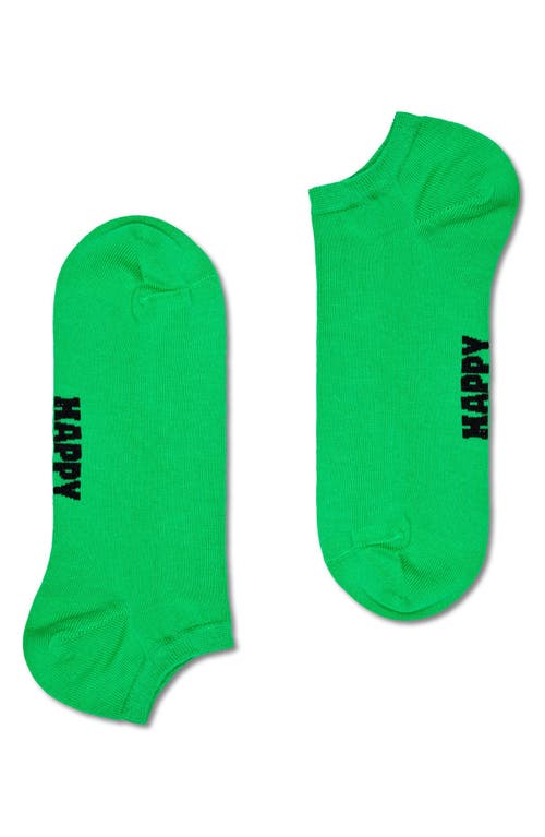 Happy Socks Assorted 3-pack Solid No-show Socks In Grey