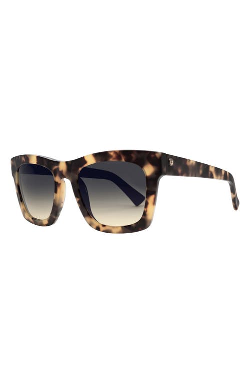 Electric Crasher 54mm Rectangle Sunglasses In Matte Tort/black Gradient