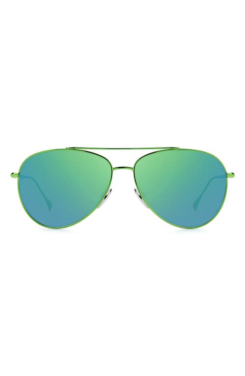 Isabel Marant 60mm Gradient Aviator Sunglasses In Green
