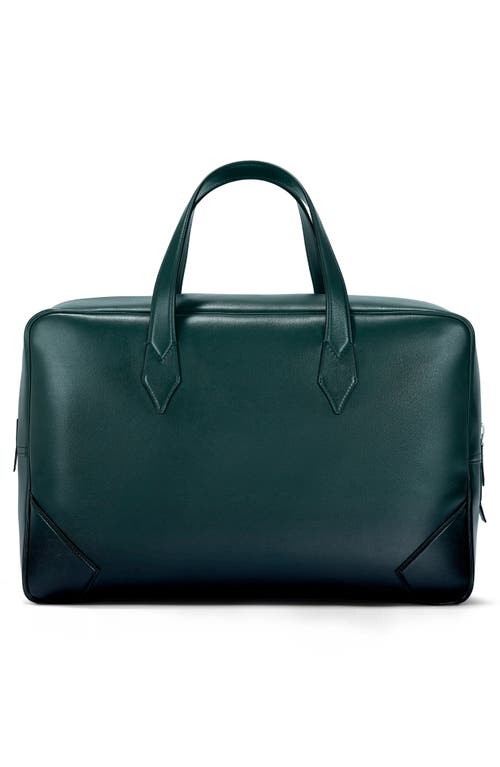 Shop Montblanc 149 Leather Bag In Sfumato British Green