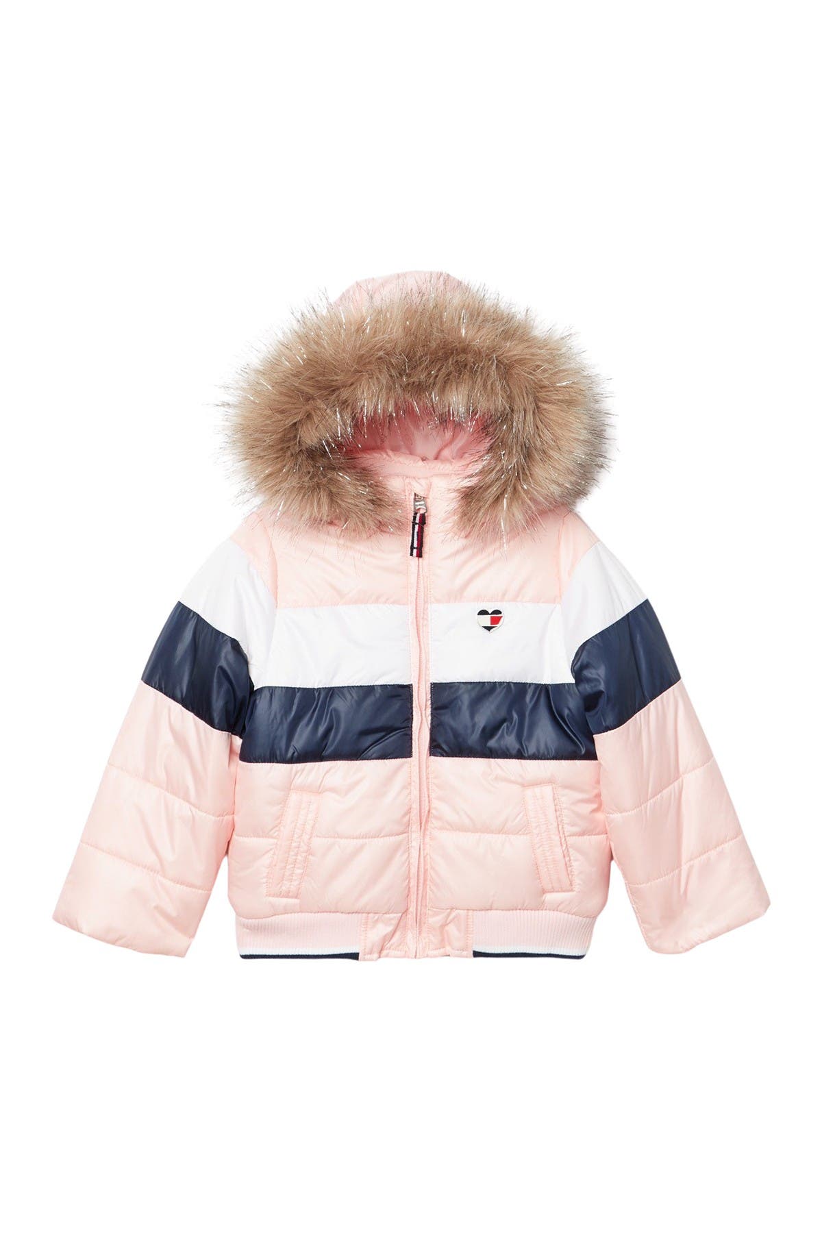 tommy jeans down puffer jacket detachable hood