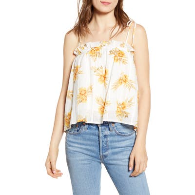 Minkpink Arcadia Paperbag Camisole, Ivory