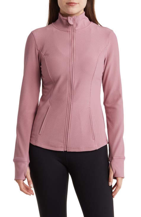 Buy Women's Hiking Fleece Jacket - Dark Pink Online