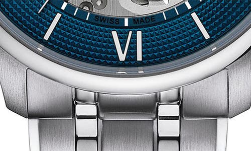 Tissot Chemin Des Tourelles Bracelet Watch, 39mm In Blue/silver