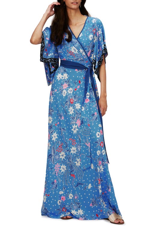 Gary Floral Maxi Dress in Celestial Batik Bands Bu