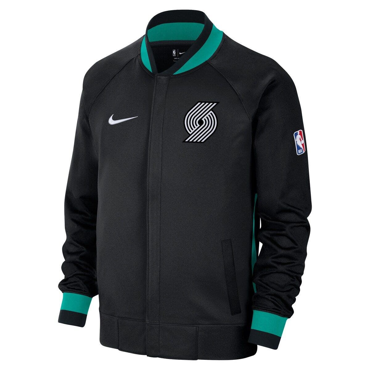 Nike Men's Nike Black/Green Portland Trail Blazers 2022/23 City Edition ...