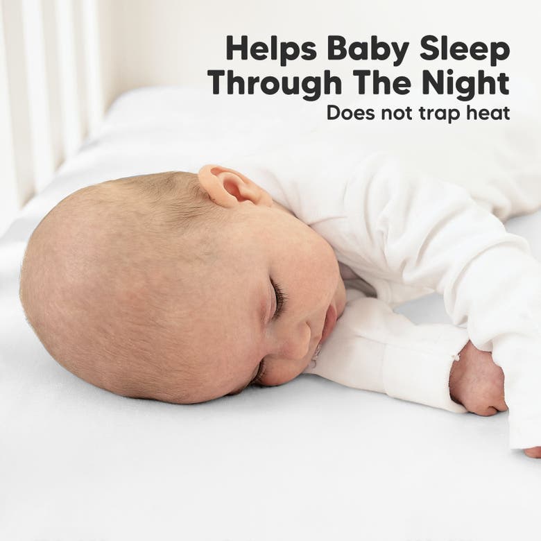 Keababies Soothe Fitted Crib Sheet In Cloud