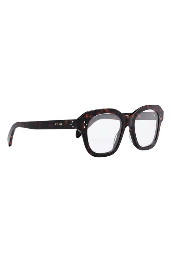 CELINE CELINE BOLD 3 DOTS 50MM BUTTERFLY OPTICAL GLASSES