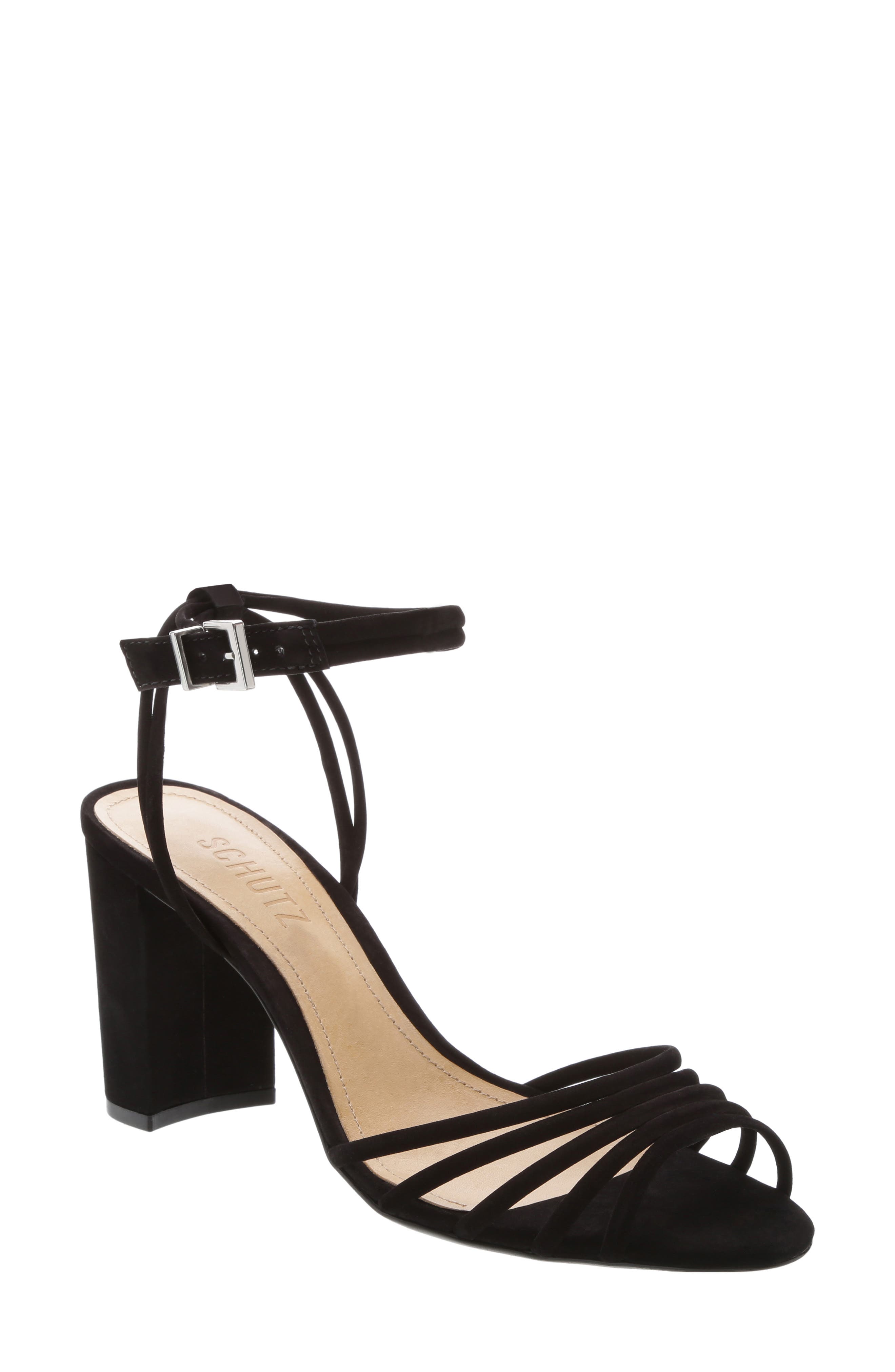 Schutz Nicolai Sandal, Black
