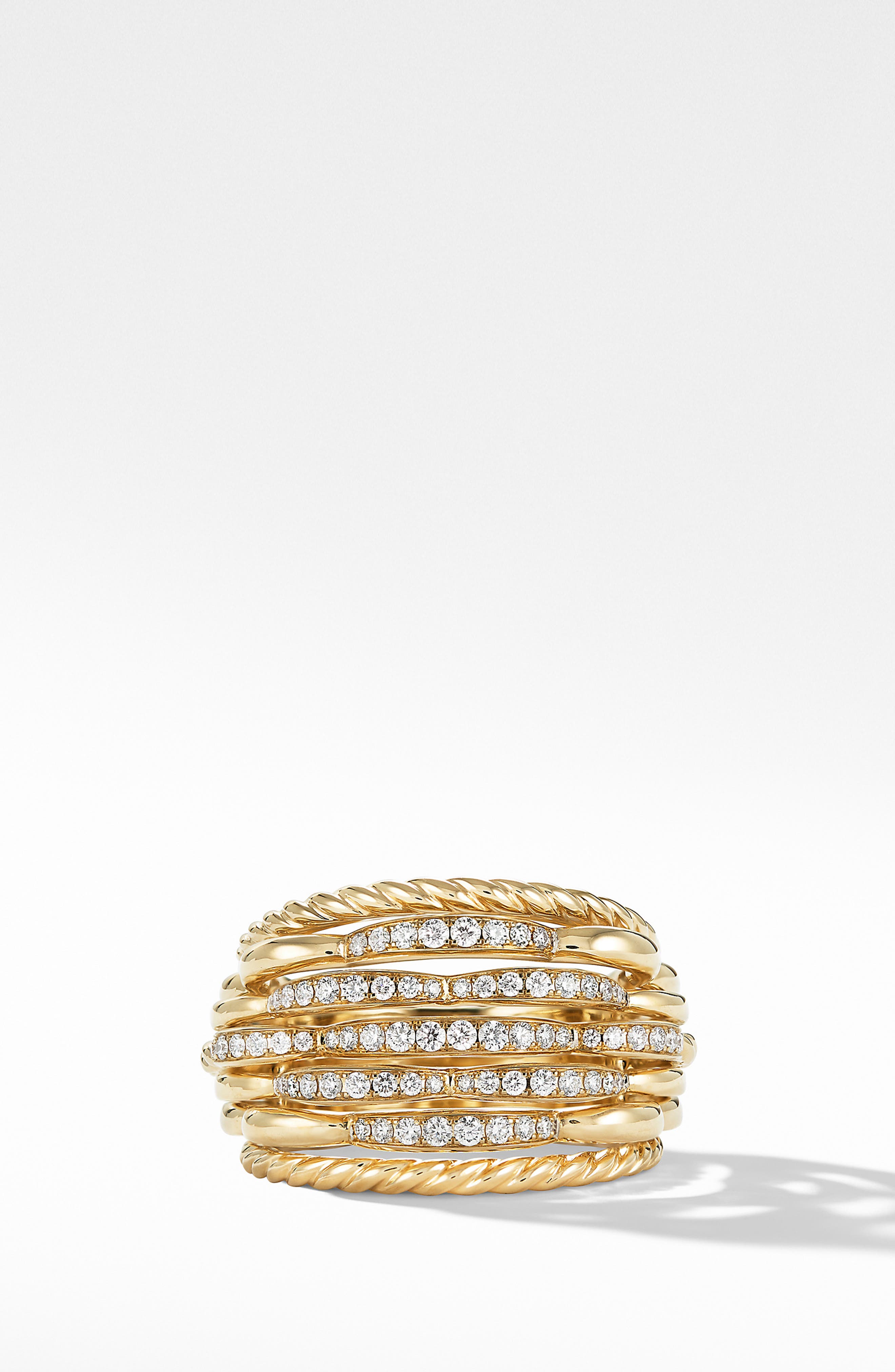 david yurman tides dome ring with diamonds