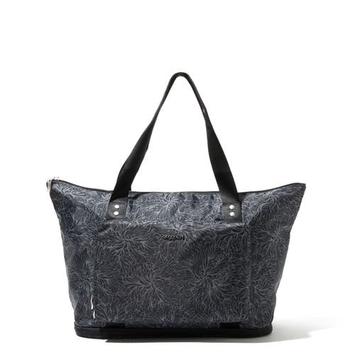 Baggallini Carryall Packable Tote In Midnight Blossom