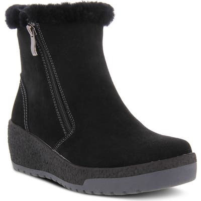 Spring Step Lambi Water Resistant Bootie - Black