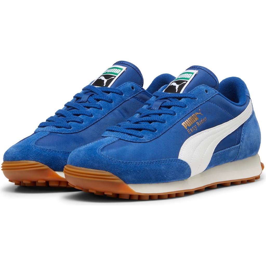 Puma Easy Rider Trainer In Clyde Royal- White