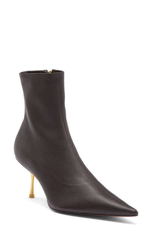 Shop Cult Gaia Vail Pointed Toe Sock Bootie In Espresso