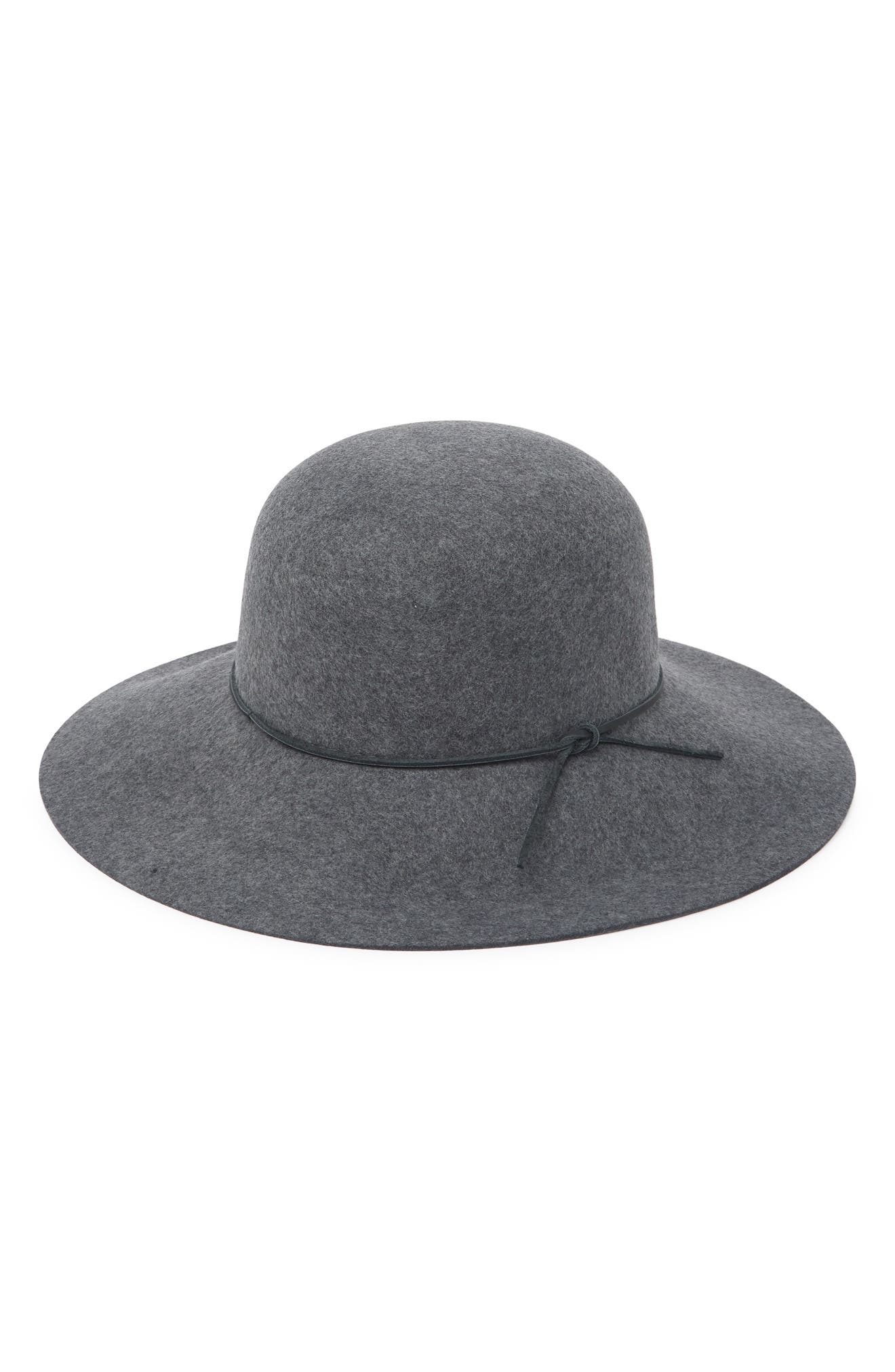 Phenix Round Crown Wool Felt Floppy Hat Gray NWT FullSizeRender_31ef4ef0-122e-  main image 4