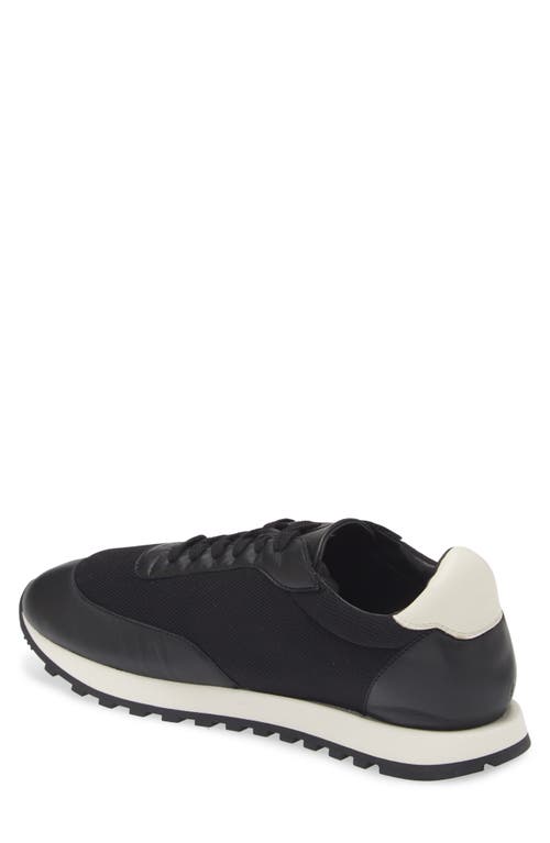 The Row Woman Sneakers Black Size 6 Textile Fibers In Black/white/black