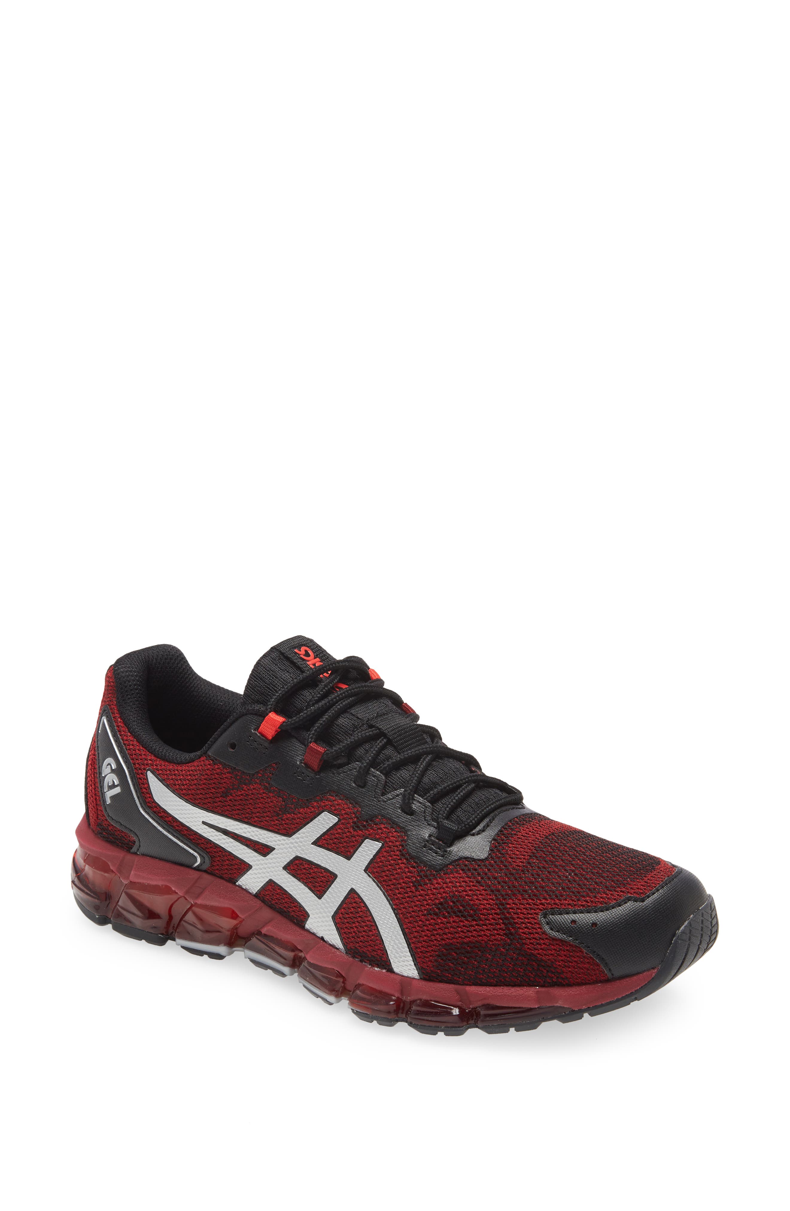 asics gel foundation 10 uomo rosso