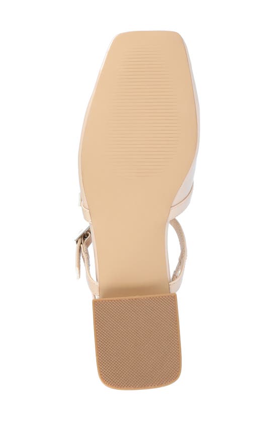 Shop Journee Collection Gretchenn Slingback Mary Jane Pump In Beige