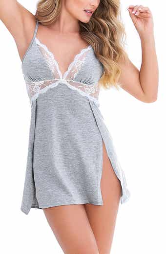 Mapale Underwire Lace Babydoll & G-String Set