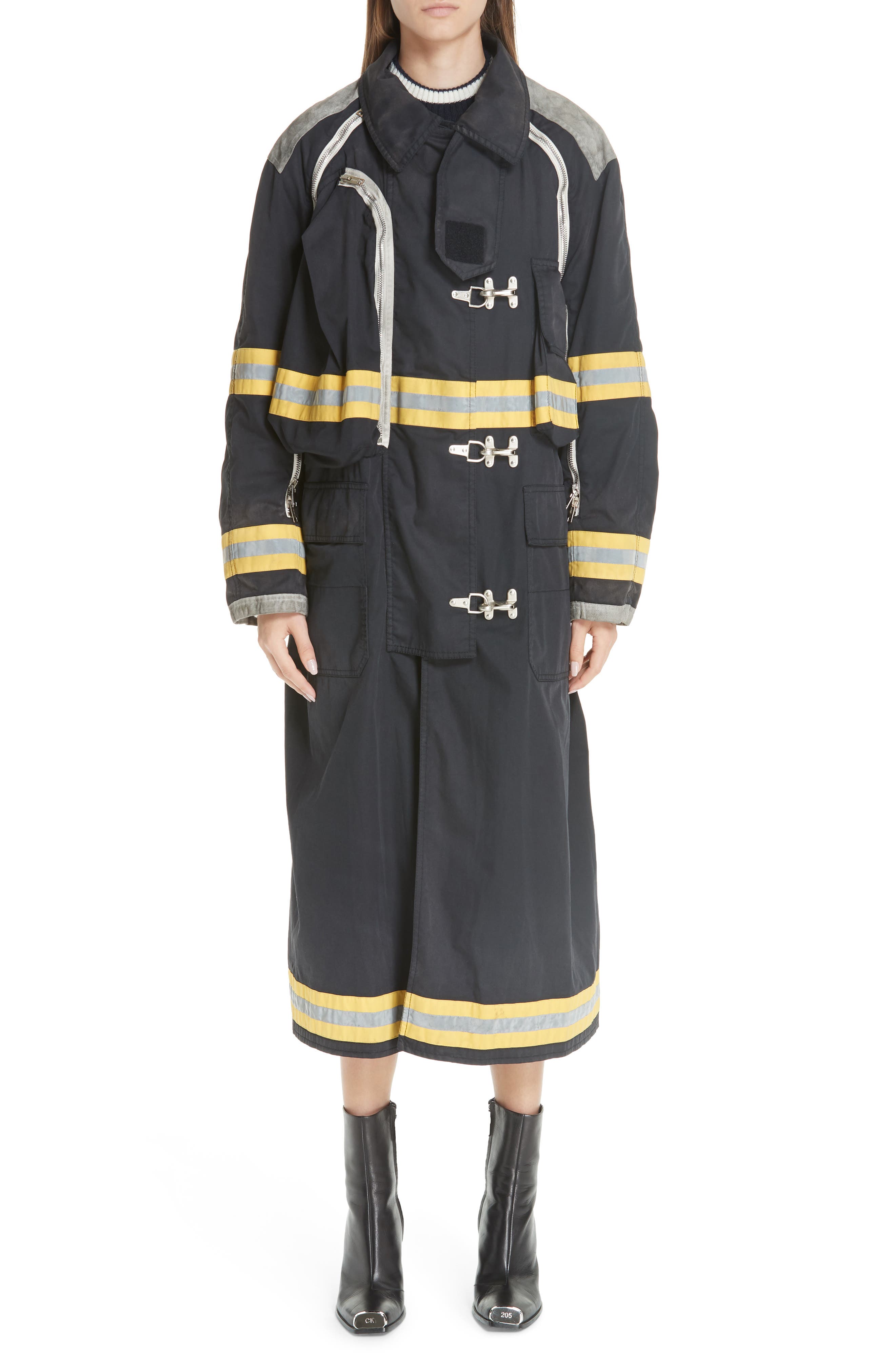 calvin klein fireman coat