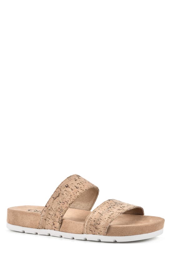 CLIFFS BY WHITE MOUNTAIN TAHLIE SLIDE SANDAL