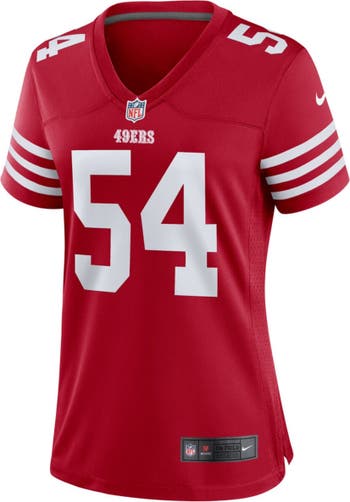 Nike Women's Nike Fred Warner Scarlet San Francisco 49ers Player Jersey
