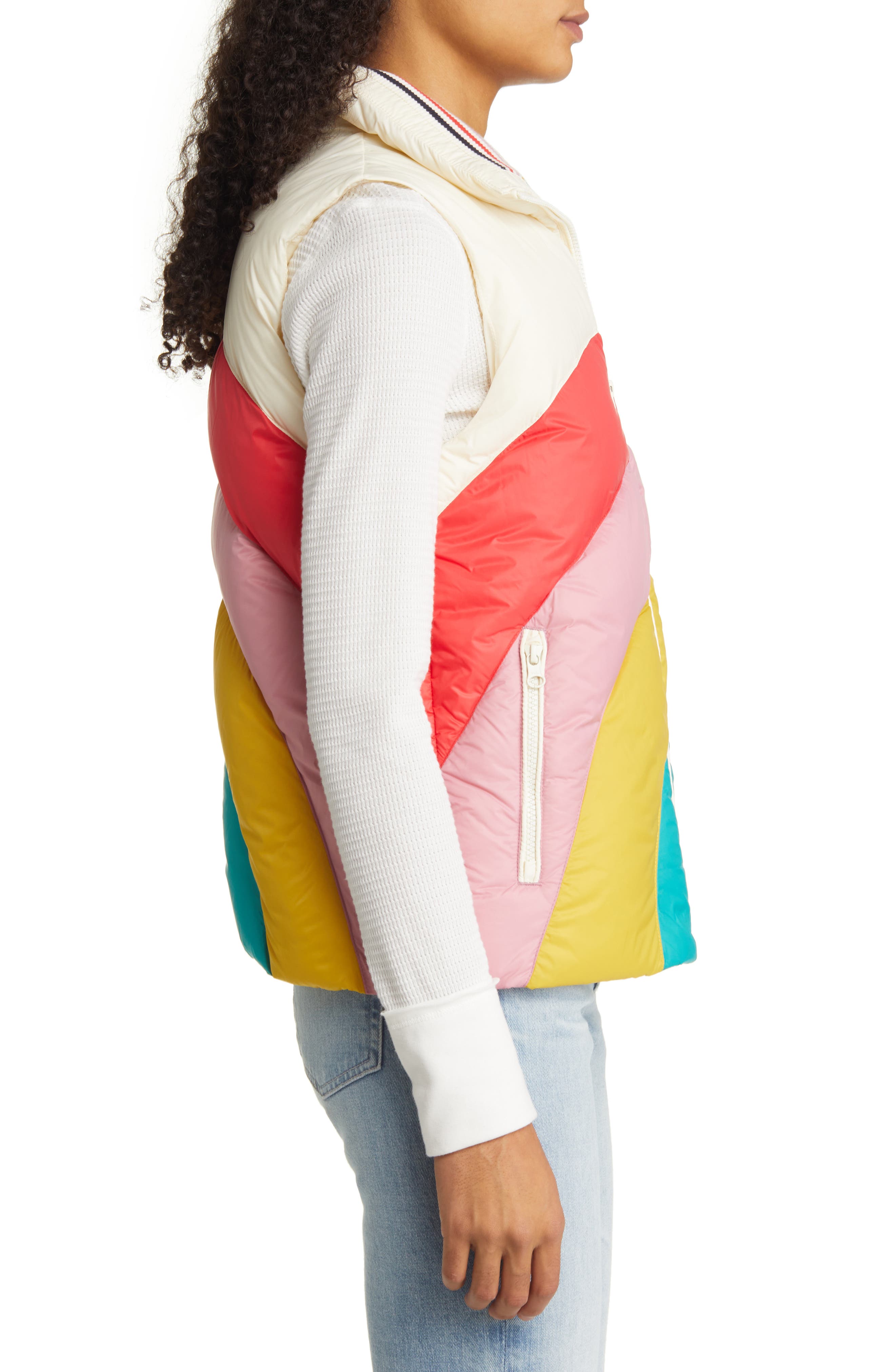 Sunset Puffer Vest (Warm Wave)