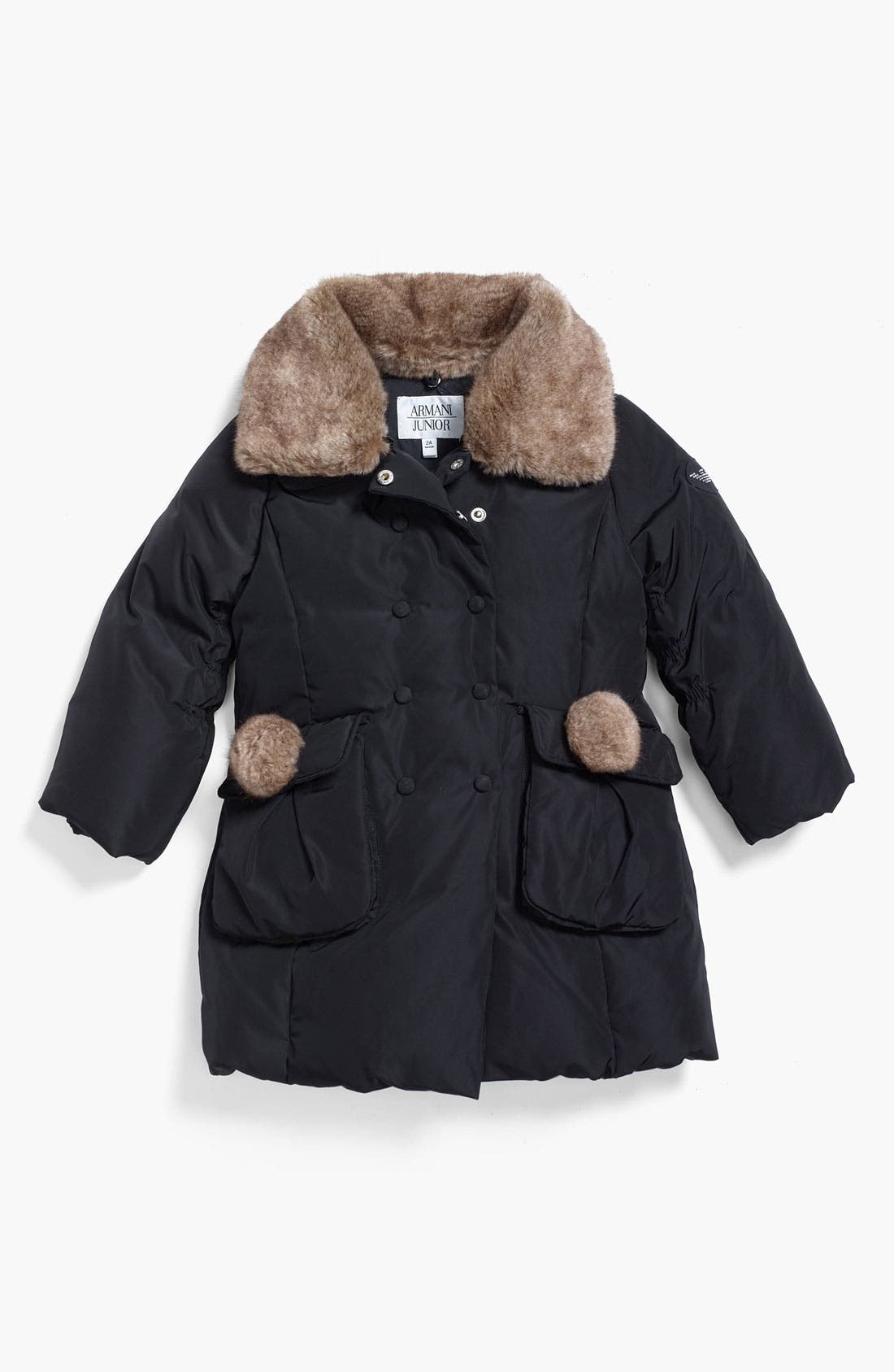 armani puffer jacket junior