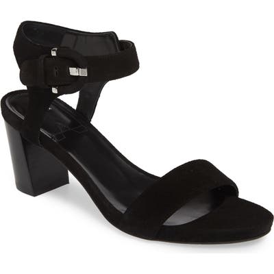 Aquatalia Breanna Ankle Strap Sandal- Black