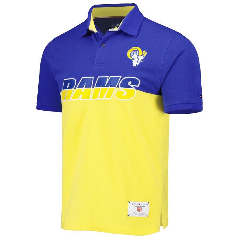 25% OFF Los Angeles Rams Polo Shirts White