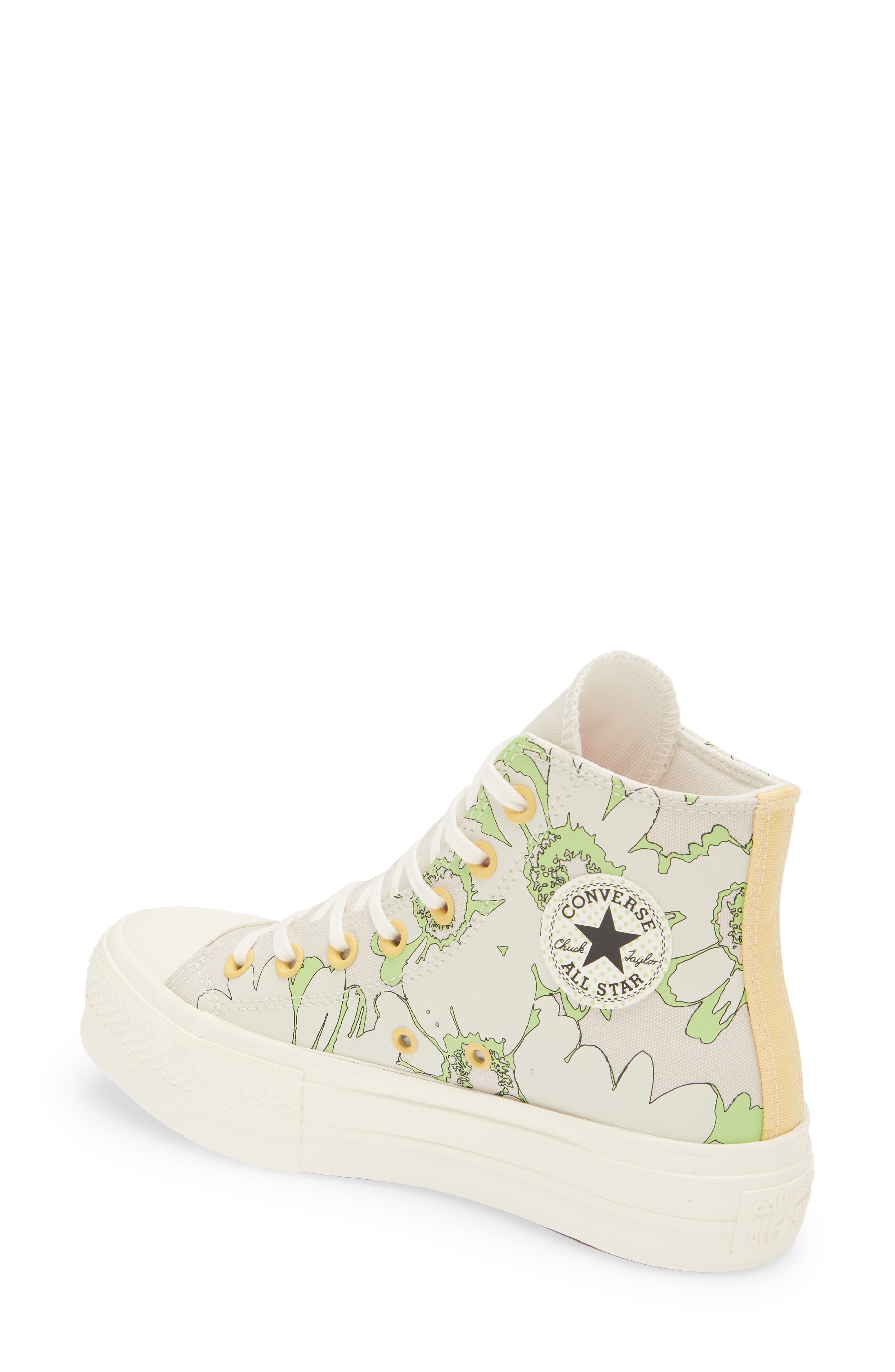 floral platform converse