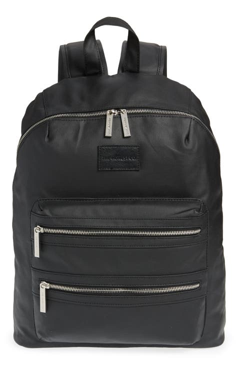 City Coated Canvas Diaper Backpack