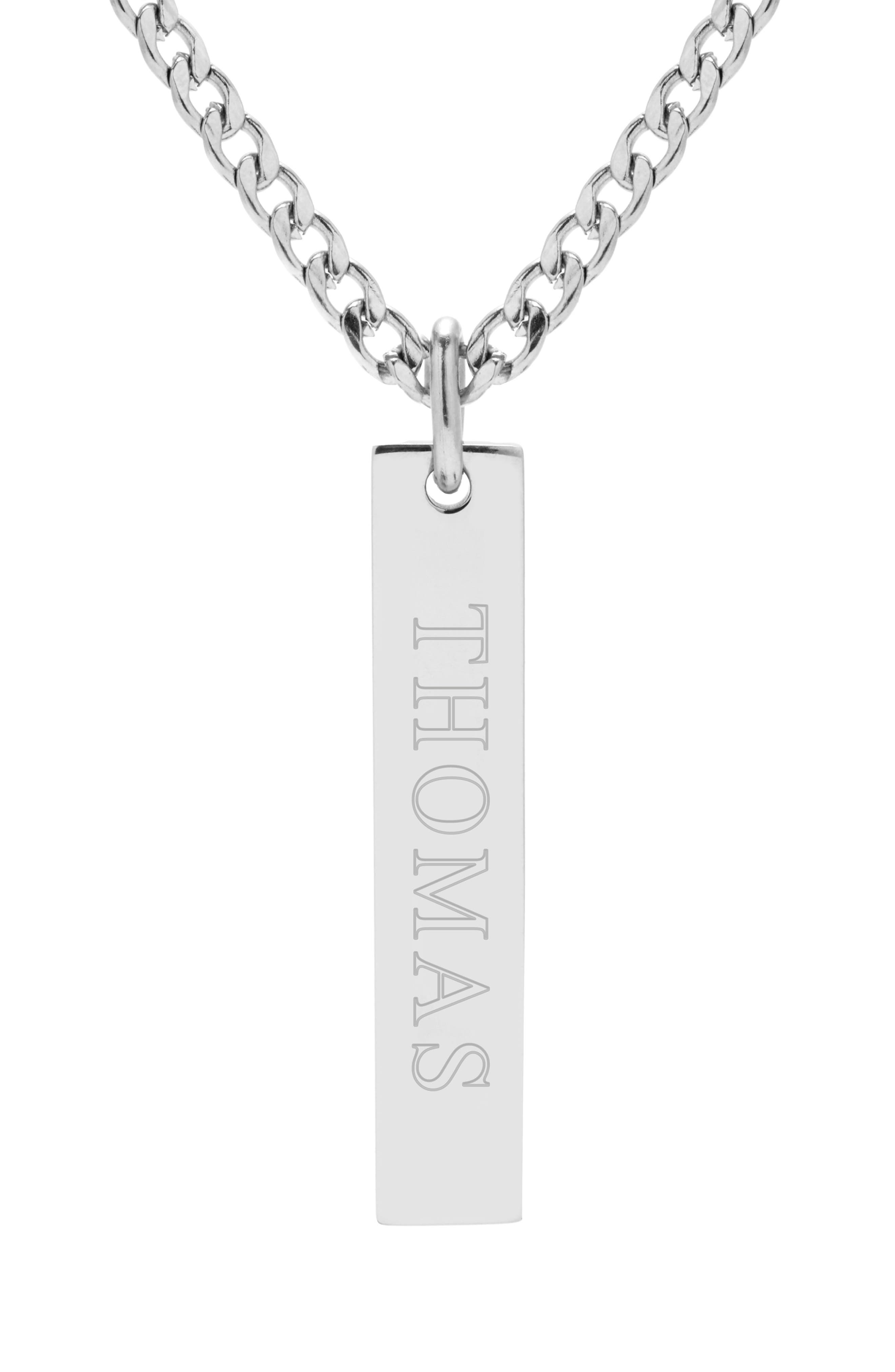 ladies stainless steel necklace