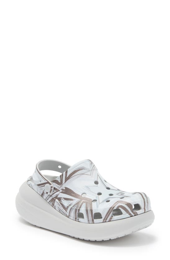 Crocs Classic Crush Clog In Shimmer/ Multi