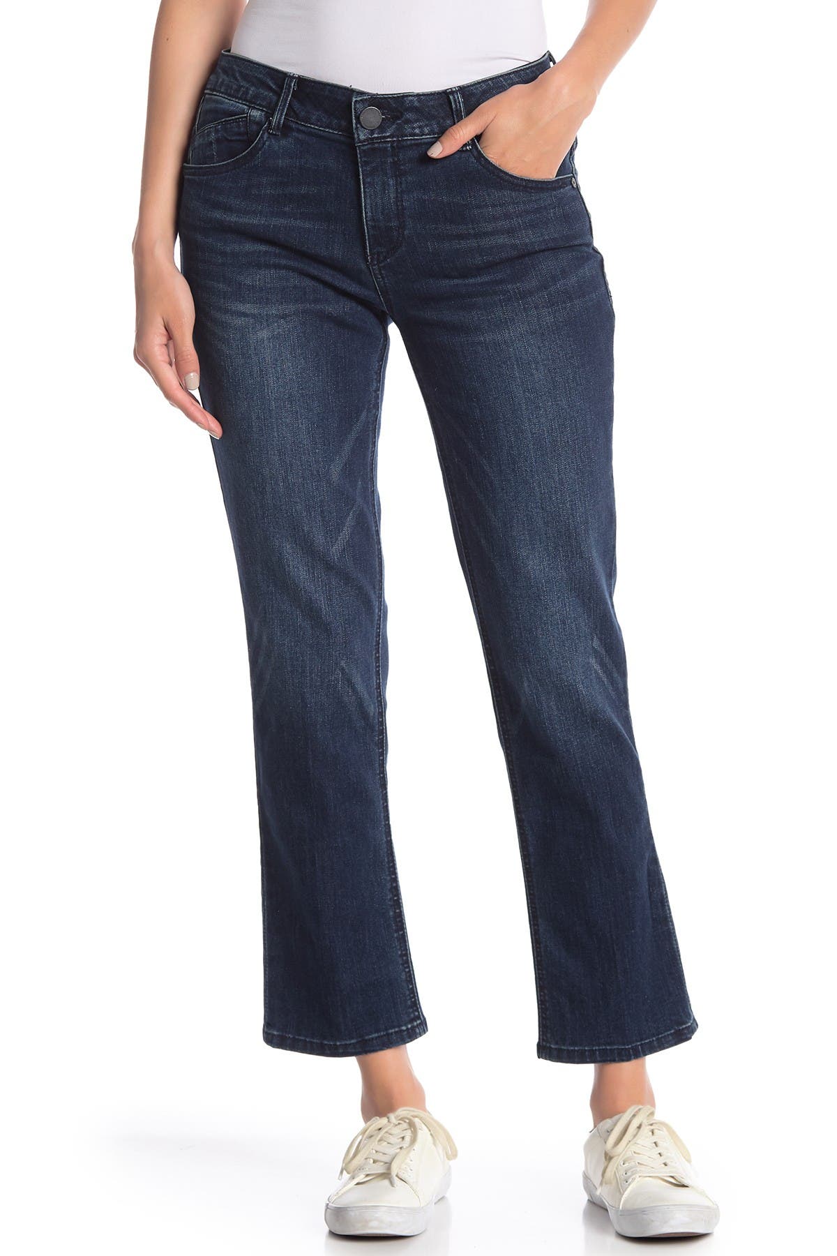 democracy cropped jeans