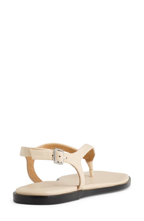 Shop Madewell Palma Slingback Sandal In Ecru