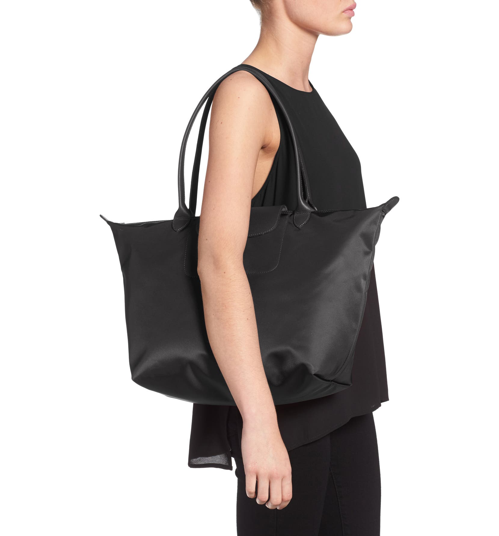 Large Le Pliage Neo Nylon Tote