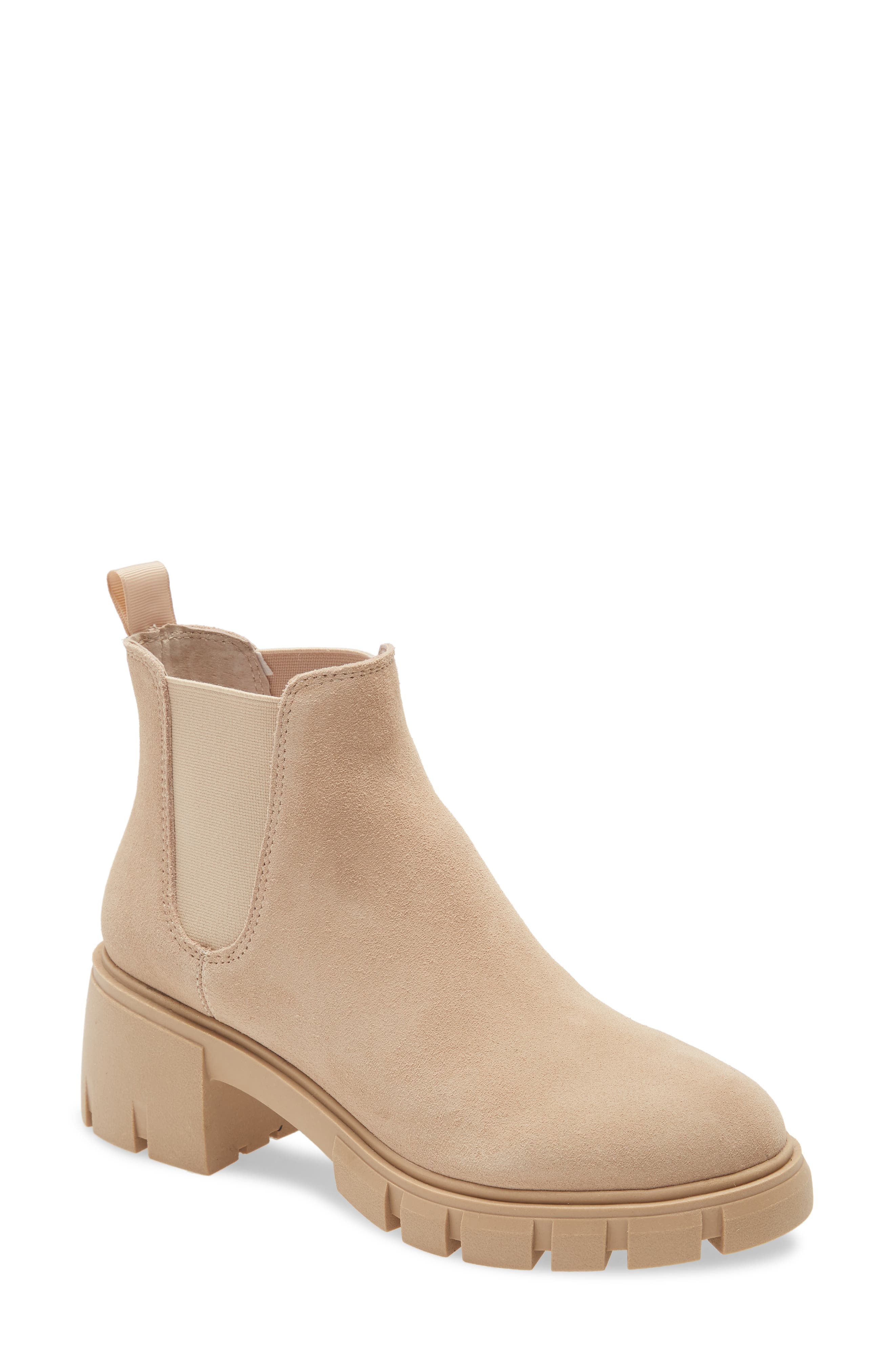 sand chelsea boots mens