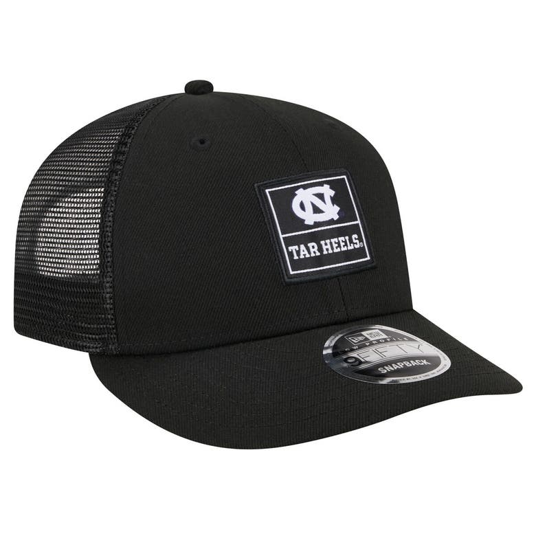 Shop New Era Black North Carolina Tar Heels Labeled 9fifty Snapback Hat