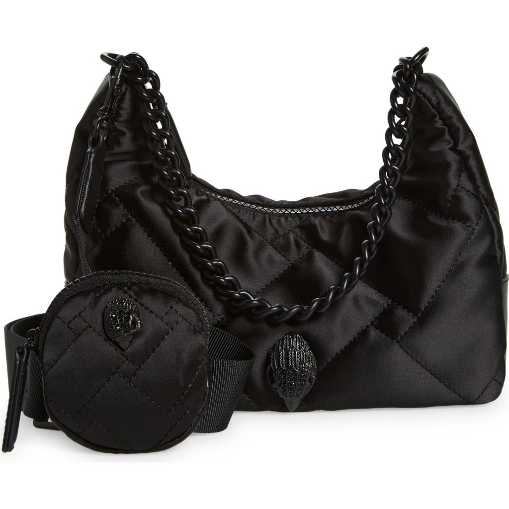 Kurt Geiger Quilted Small Multi Crossbody In Blk/other