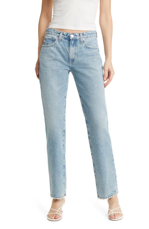 AG Remy Low Rise Straight Leg Jeans in Idyllic