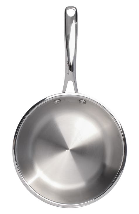 Professional 8" Stainless Steel Tri-Ply Frying Pan