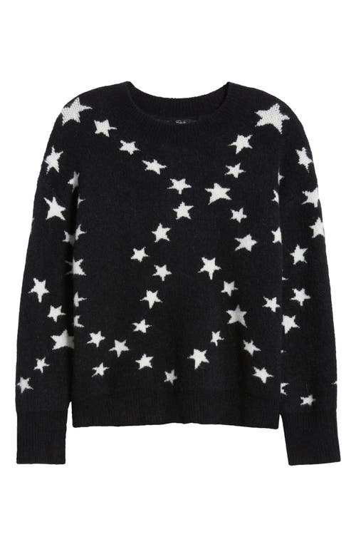 Shop Rails Kana Star Crewneck Sweater In Star Chain