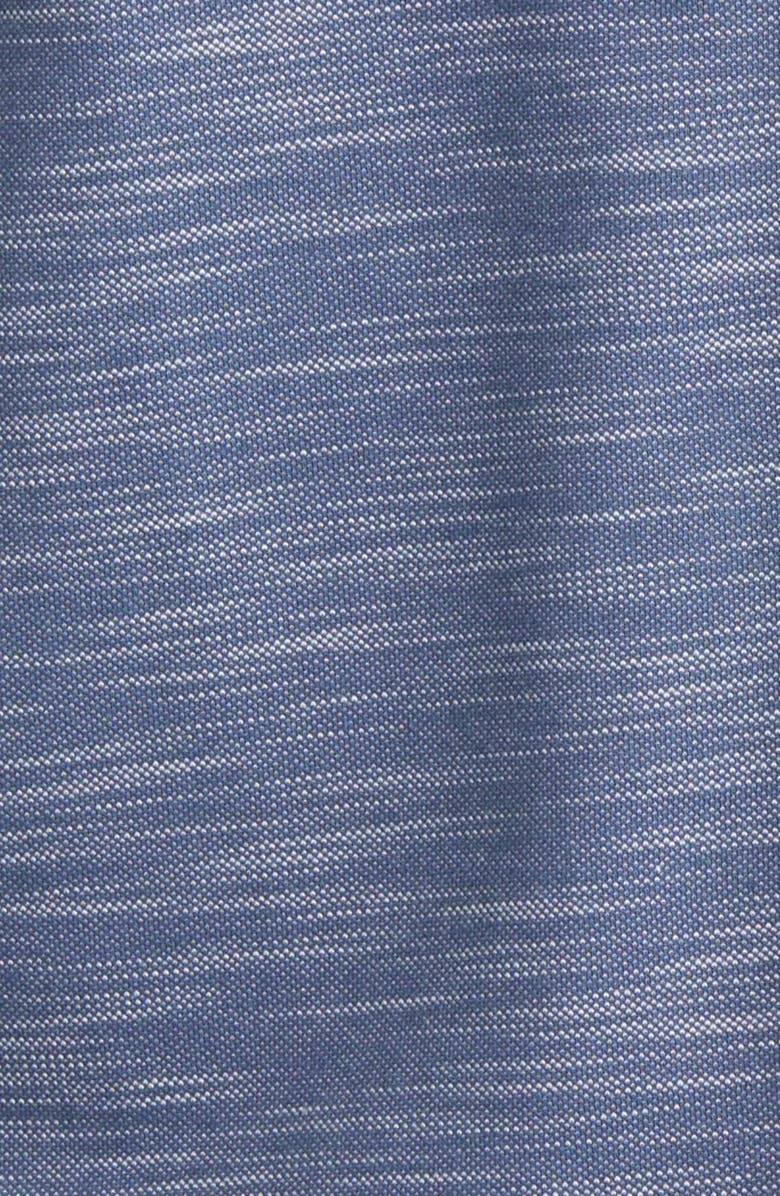 Stone Rose Slub Knit Button-Up Shirt, Alternate, color, Dark Navy