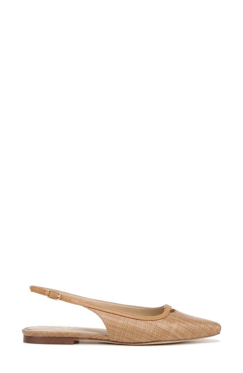 Sam Edelman Women's Cleo Pointed Toe Slingback Flats In Buff Tan
