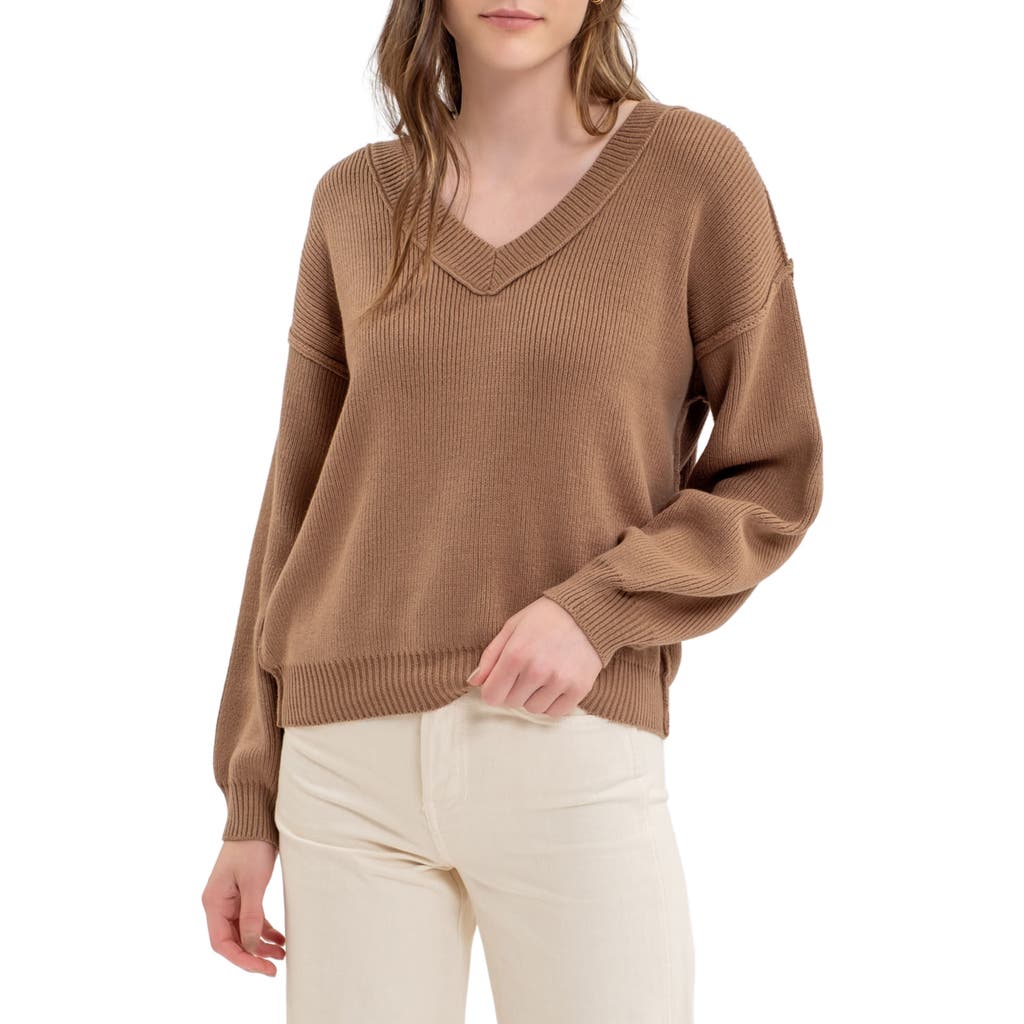 BLU PEPPER BLU PEPPER V-NECK SWEATER